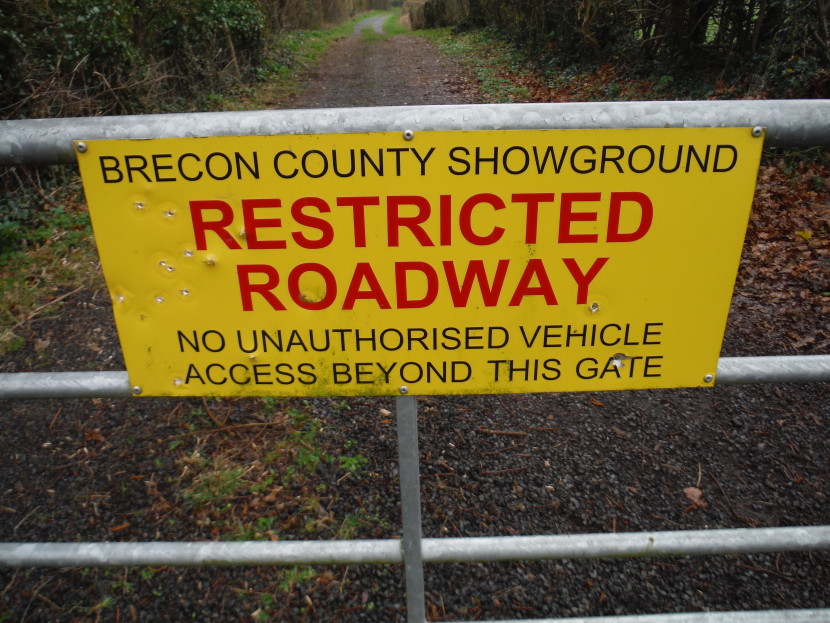 More information on the Brecon County showground